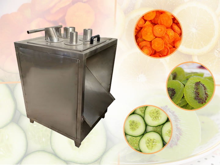 Industrial fruit vegetable slicing machine