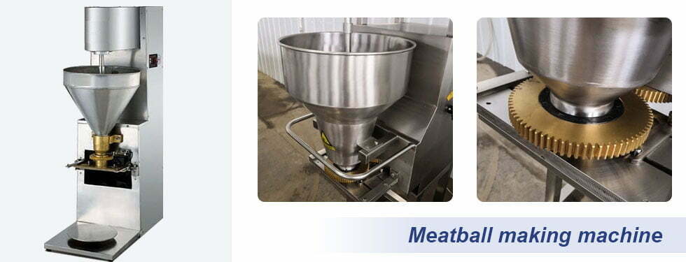 Commercial meatball making machine details