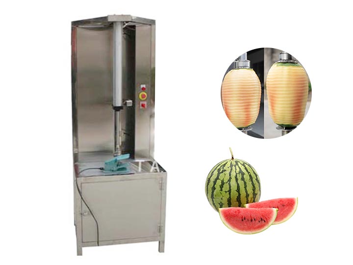 Watermelon peeling machine