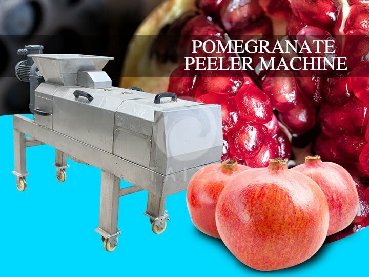 Pomegranate peeling machine