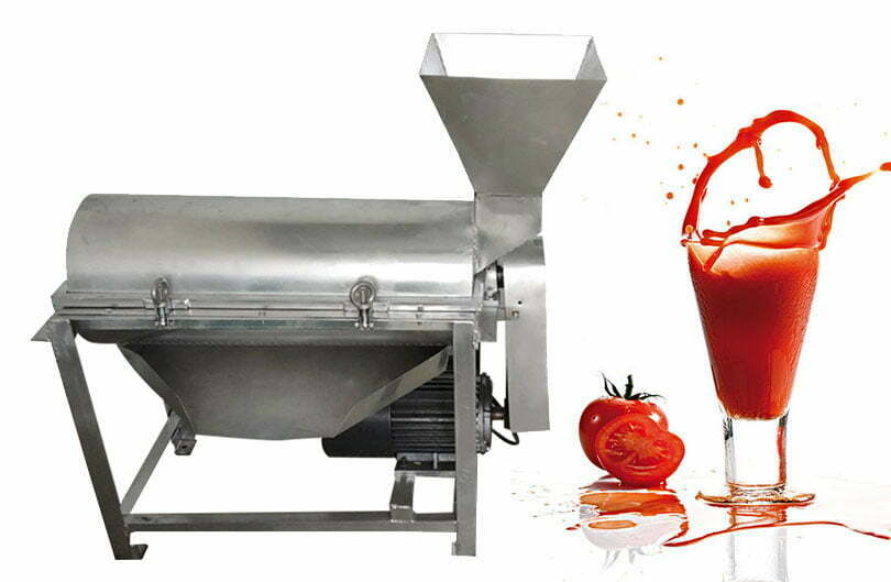 Tomato paste making machine