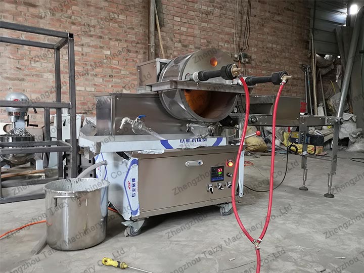 Spring roll wrapping machine for israel