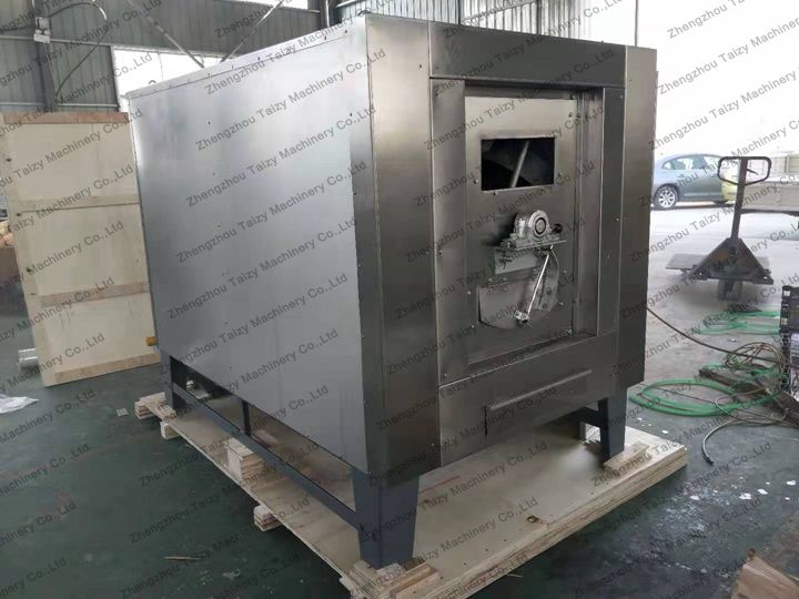 Peanut roasting machine for shipping to south africa