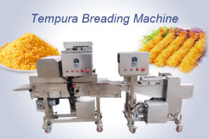 Crumb breading machine