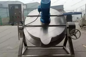Jacketed cooking pot